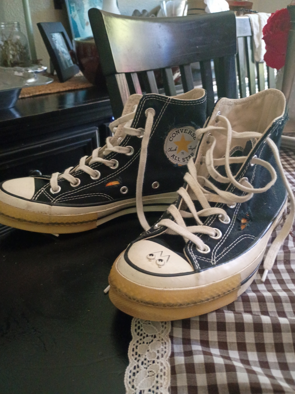 Converse Black High-Top Sneakers